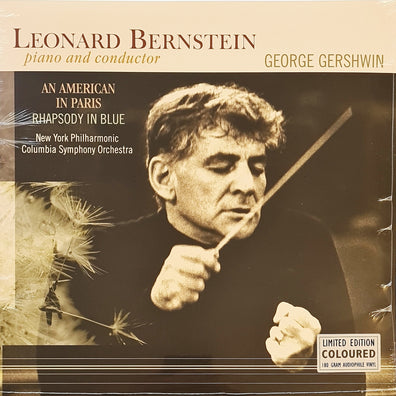 Leonard Bernstein - Piano And Conductor / George Gershwin (Ltd. Ed. 180g Coloured Vinyl)